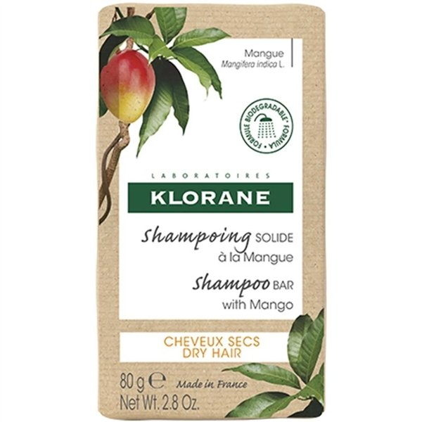Klorane Mango cietais šampūns 80g