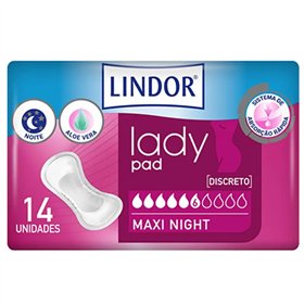 Lindor Lady Pad Maxi Night 6 капель