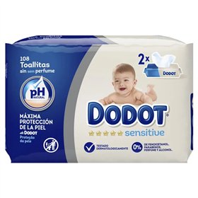 Салфетки Dodot Sensitive 108 шт.