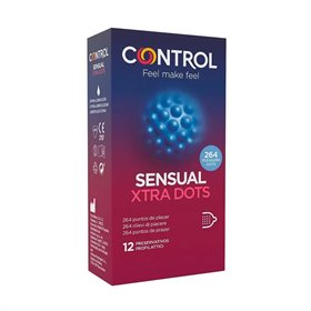 Kondomit Sensual Xtra Dots Control (12 uds)