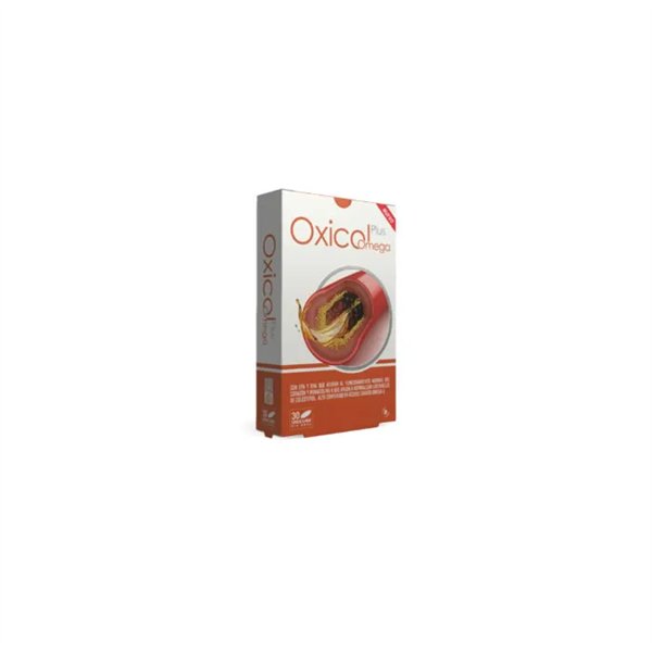 Oxicol Omega Plus cholesterolio 30 kapsulių