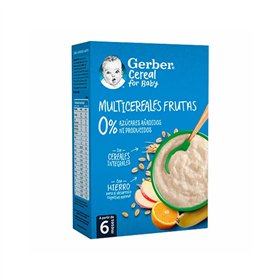 Мультизлаки Gerber Fruit 0% 270 г