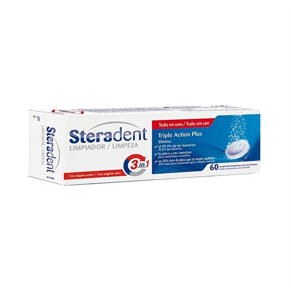 Steradent Active Plus 60 tabletes