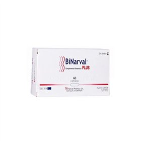 Narval Pharma Binarval Plus® 760 mg 60 kapsulių