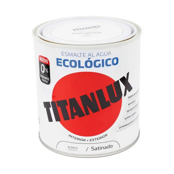 Acrylic polish Titanlux 01t056614 Acrylic polish White 250 ml Ecological