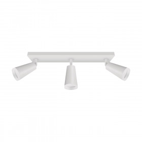 SANA gu10 3l white wall & ceiling lighting fitting strühm 165x395x75mm