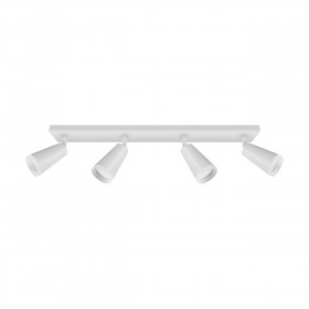 SANA gu10 4l white wall & ceiling lighting fitting strühm 165x600x75mm