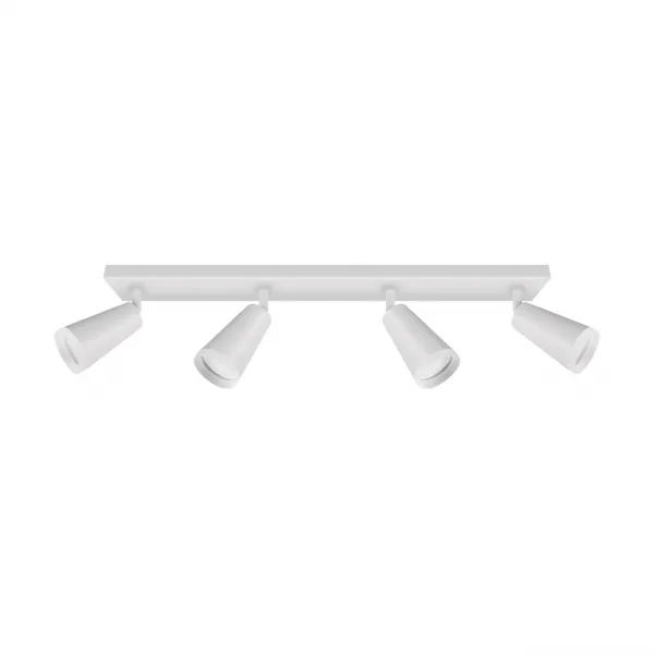 SANA gu10 4l white wall & ceiling lighting fitting strühm 165x600x75mm