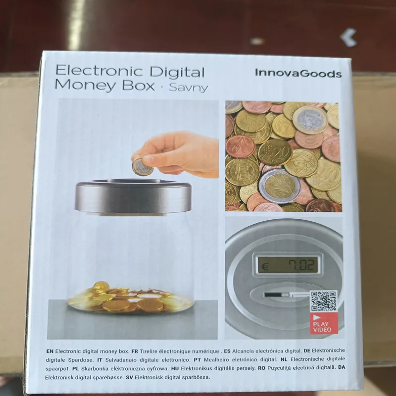 Digital Moneybox Savny InnovaGoods IG811648 ABS Plastic | Buy online — Megaluks