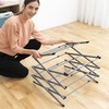Taitettava ja jatkettava metallinen vaatekuivain 3 tasolla Cloxy InnovaGoods .. Rauta (Kunnostetut Tuotteet A)