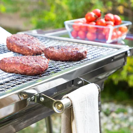 Taittuva Hiiligrilli Ruostumattomasta Teräksestä ExelQ InnovaGoods