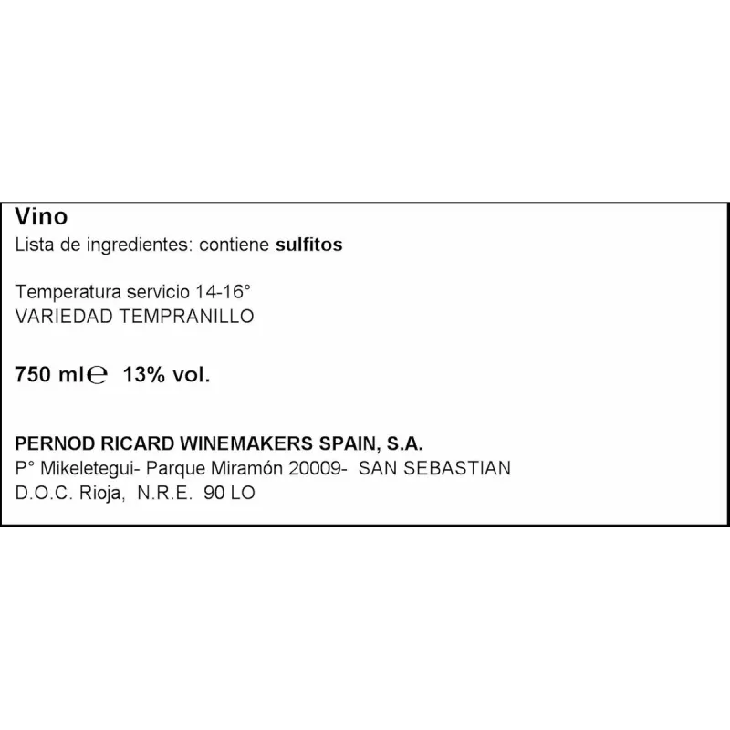 Raudonas vynas Campo Viejo 1,2 kg