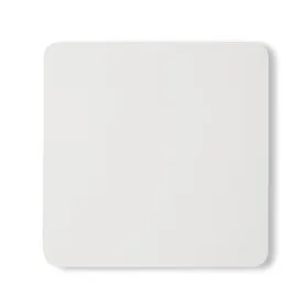 Customisable Coaster for Cutting Plotter Cricut Aluminium White (4 Units)
