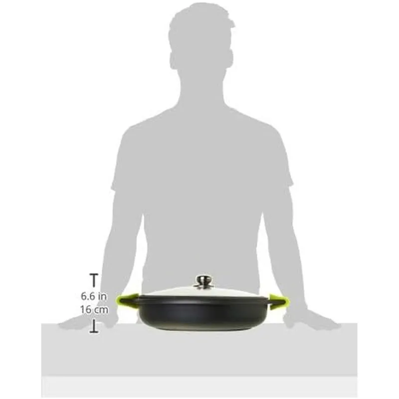 Casserole Fundix F3-IR36 Green Ø 36 cm 9,5 L