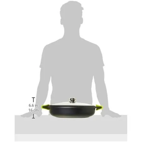 Casserole Fundix F3-IR36 Green Ø 36 cm 9,5 L