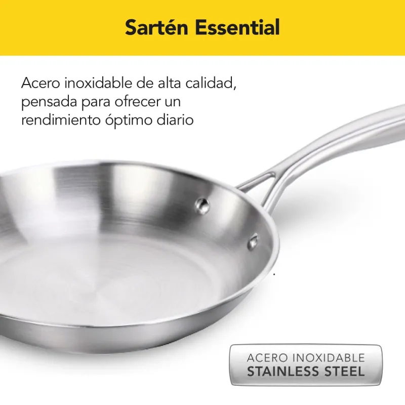 Pan Castey E-S20 Grey Stainless steel Ø 20 cm