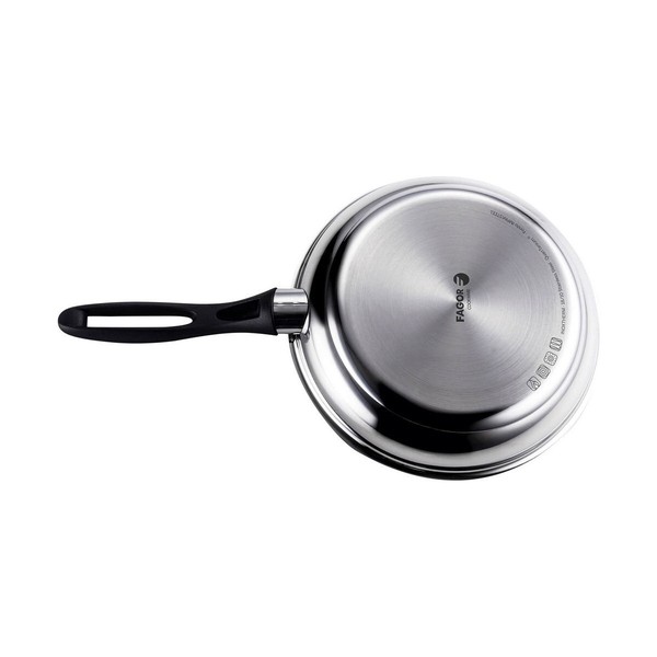 Pan Fagor 81SAFGTRE28 Black Silver Stainless steel Iron