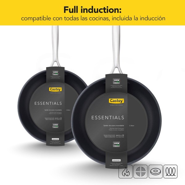 Pan Castey EA-S20 Grey Stainless steel Ø 20 cm