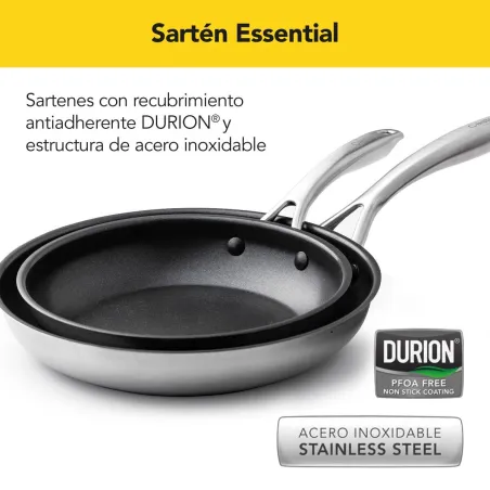Pan Castey EA-S22 Grey Stainless steel Ø 22 cm