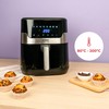 Karstā gaisa fritieris Solac Melns 1700 W 8 L