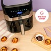 Karstā gaisa fritieris Solac Melns 1700 W 8 L
