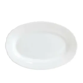 Pasniegšanas Plate Bormioli Ebro Stikls Ovāls 23 x 15,5 x 2,1 cm (24 gb.)