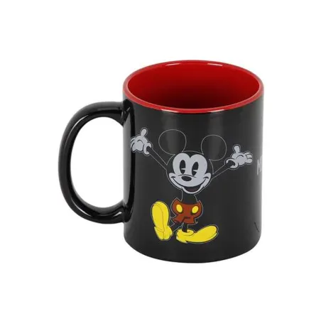 Krūze Mickey Mouse Melns Seja