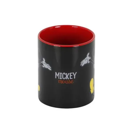 Puodelis Mickey Mouse Juoda Veidas