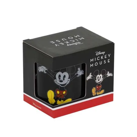 Krūze Mickey Mouse Melns Seja