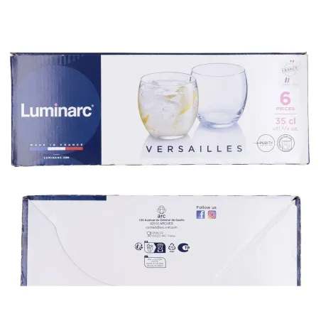 Glāžu komplekts Luminarc Gorbea Caurspīdīgs Stikls 6 Daudzums (18 pcs)