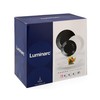 Lauanõud Luminarc 1900 Valge/Must Klaas 18 Tükid, osad