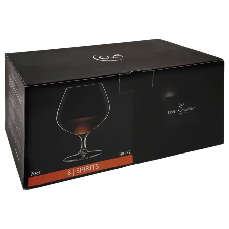Набор рюмок Chef&Sommelier Spirits Ликер Прозрачный Cтекло 720 ml (6 штук)