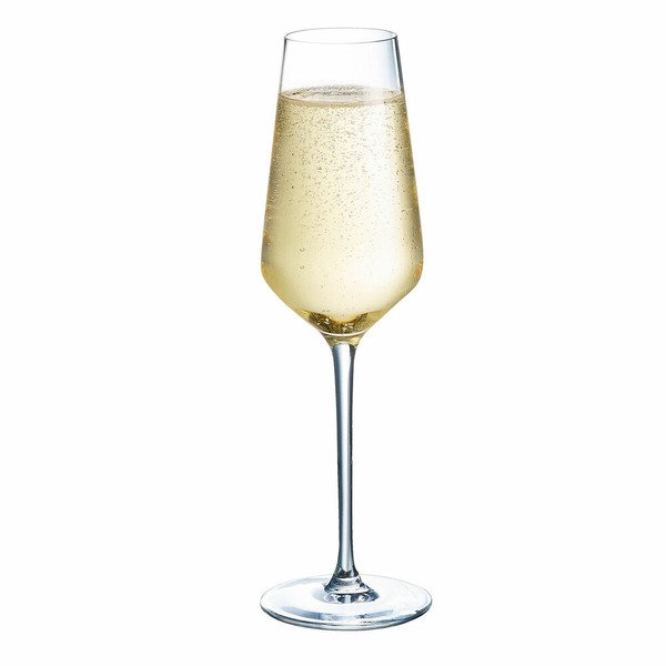 Šampanieša glāze Éclat Ultime Caurspīdīgs Stikls (21 cl) (Pack 6x)