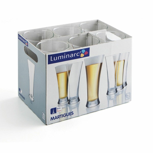 Стакан Luminarc Martigues Прозрачный Cтекло 6 штук 330 ml