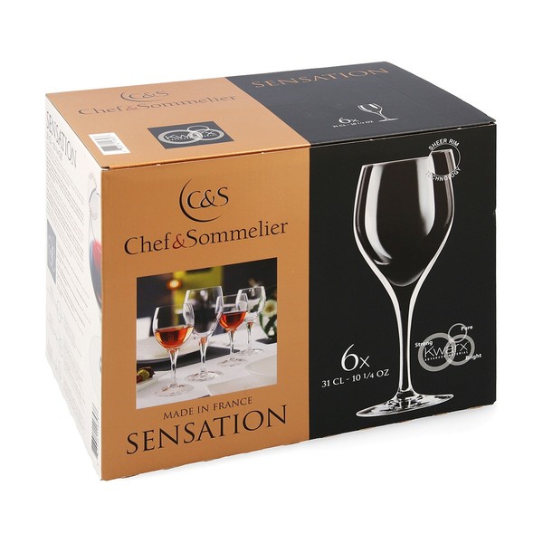 Veiniklaas Chef & Sommelier Sensation Exalt 310 ml 6 Tükid, osad
