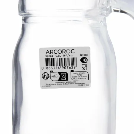 Krūka Arcoroc Spring Caurspīdīgs Stikls 1 L