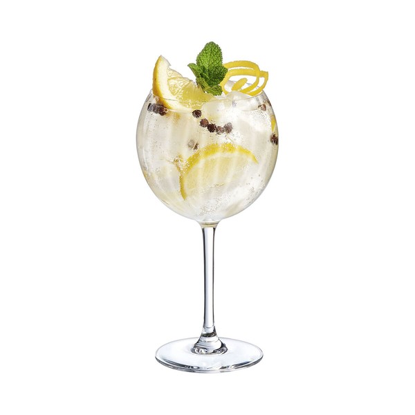 Gini ja Tooniku topside komplekt Chef & Sommelier Symetrie 6 Ühikut Klaas 580 ml