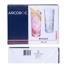 Set of glasses Arcoroc Brixton Transparent Glass 300 ml (6 Units)