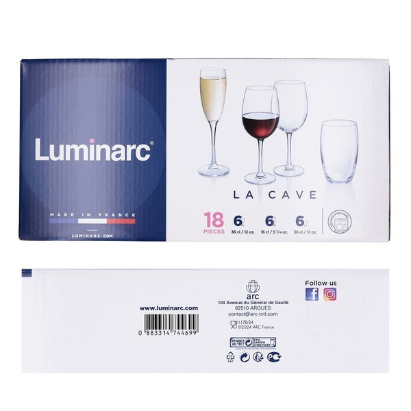 Набор посуды Luminarc La Cave (18 Предметы)