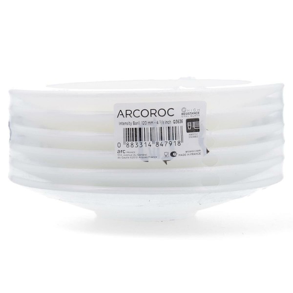 Набор чашек с блюдцами Arcoroc Voluto Прозрачный Cтекло 220 ml (6 штук)