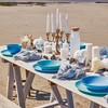 Māla trauki Luminarc Diwali Turquesa Tirkīzs Stikls 18 Daudzums