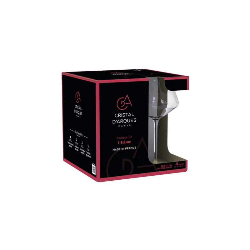 Бокал Cristal d’Arques Paris Ultime Прозрачный Cтекло 420 ml (4 штук)