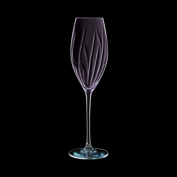 Šampano taurė Cristal d’Arques Paris Swirly Spring Rožinė stiklas 210 ml (4 vnt.)