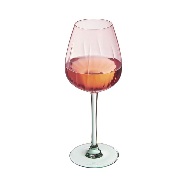 Бокал Cristal d’Arques Paris Swirly Spring Розовый Cтекло 470 ml (4 штук)