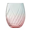 Ūdens glāze Cristal d’Arques Paris Swirly Spring Rozā Stikls 360 ml (4 gb.)