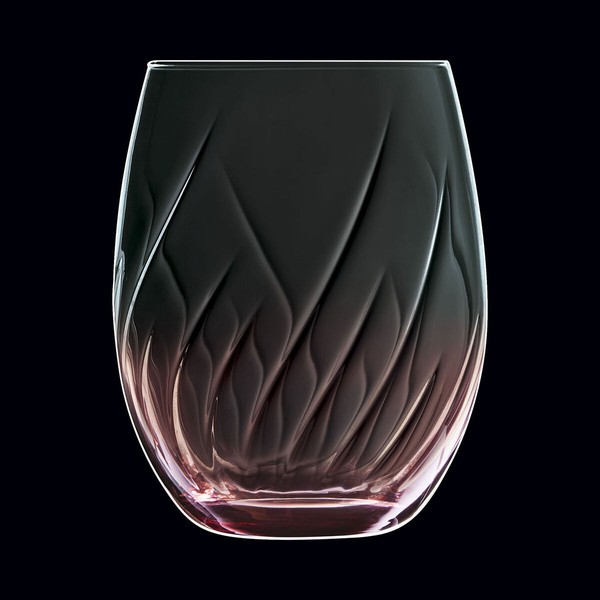 Stiklas vandeniui Cristal d’Arques Paris Swirly Spring Rožinė stiklas 360 ml (4 vnt.)