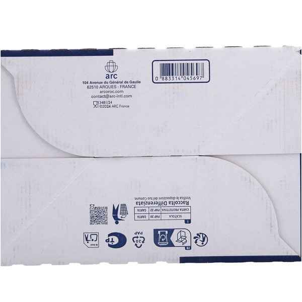 Ūdens glāze Arcoroc Prysm Caurspīdīgs Stikls 270 ml (6 gb.)