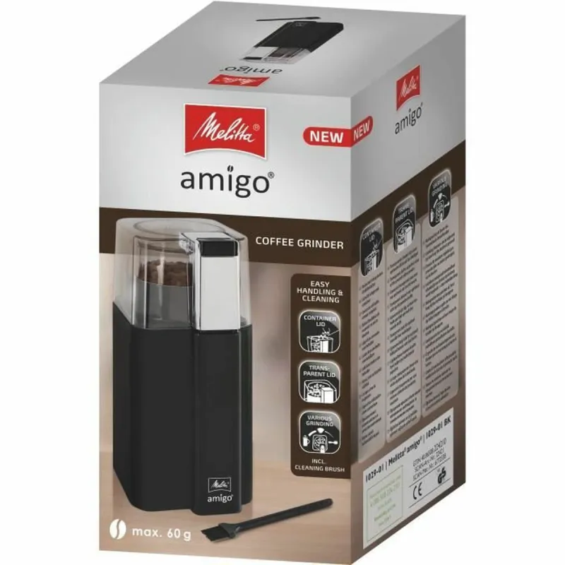 Prieskonių malūnėlis Melitta AMIGO 1029-01 Juoda
