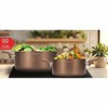 Casserole with lid Arthur Martin Pink 4,5 L 4 Pieces
