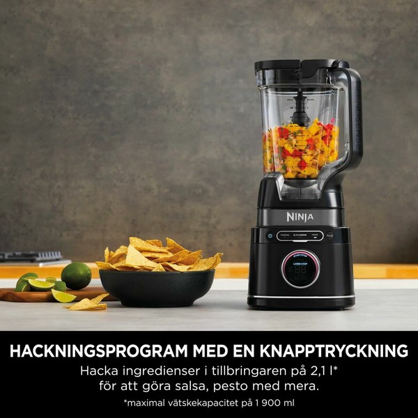 Trintuvas su indu NINJA Juoda